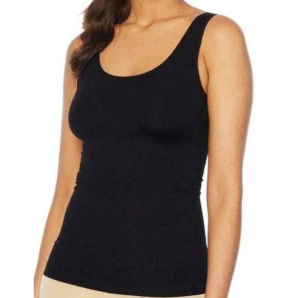 Yummie 2 Way Stretch Reversible Neck Tank L/XL
